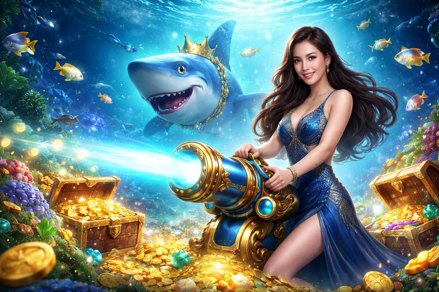 Thế giới bắn cá sống động tại okking4